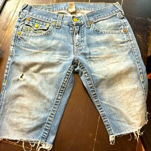 Vintage True Religion Jean Shorts (cut offs)